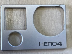 GoPro Hero 4 silver cover replacement